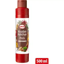 Jumbo Hela Kruiden Ketchup Pinda 500 ml aanbieding