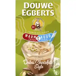Jumbo Douwe Egberts Latte Dubai Chocolate Style 8 stuks aanbieding