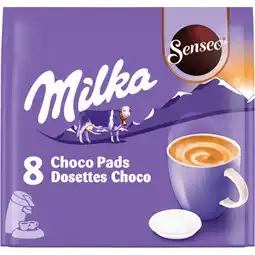 Jumbo Milka Senseo Choco Pads 8 Stuks 112 g aanbieding