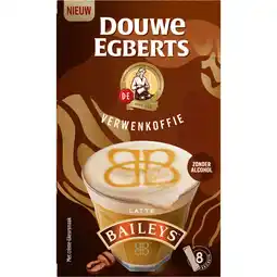 Jumbo Douwe Egberts Verwenkoffie Latte Baileys 8 x 11,5 g aanbieding
