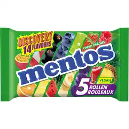 Jumbo Mentos Discovery 14 Flavours 5 x 37,5 g aanbieding