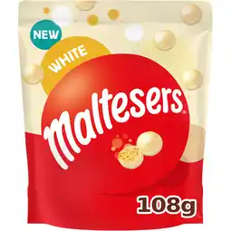 Jumbo Maltesers Wit Krokante vulling in Witte chocolade 108g aanbieding