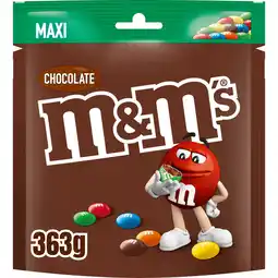 Jumbo M&M's Chocolate Maxi 363 g aanbieding