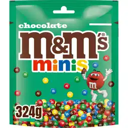 Jumbo M&M'S Minis chocolade snoepjes maxi 324g aanbieding