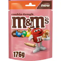 Jumbo M&M's Cookie Dough Chocolade met Koekjesdeegsmaak 176g aanbieding