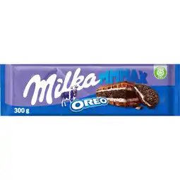 Jumbo Milka MMMax Chocoladereep Oreo 300 g aanbieding