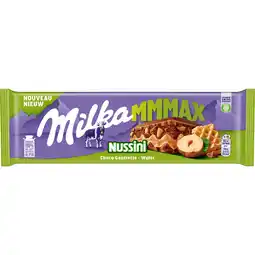 Jumbo Milka Mmmax Chocoladereep Nussini 270g aanbieding