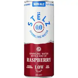 Jumbo Stelz Raspberry Can 0.0% 250ML aanbieding