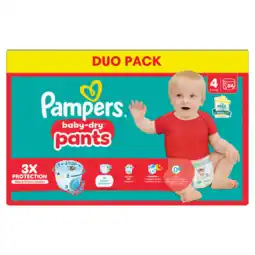 Jumbo Pampers Baby-Dry Pants Luierbroekjes Maat 4, 84 Luierbroekjes aanbieding