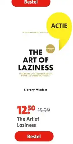 Bruna The Art of Laziness aanbieding