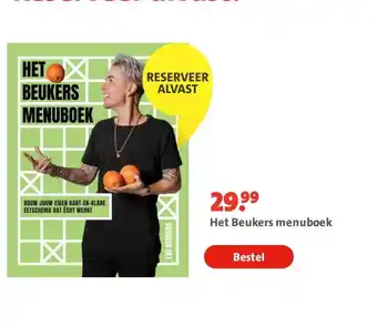 Bruna Het Beukers menuboek aanbieding