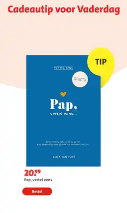 Bruna Pap, vertel eens aanbieding