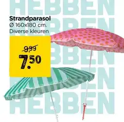 Xenos Strandparasol aanbieding