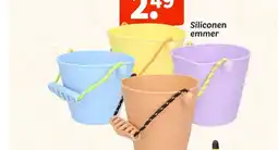 Wibra Siliconen emmer aanbieding