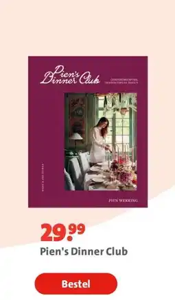 Bruna Pien's Dinner Club aanbieding