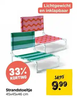 Xenos Strandstoeltje aanbieding