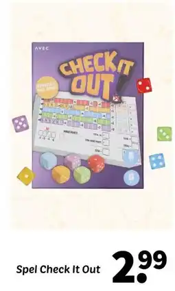 Wibra Spel Check It Out aanbieding