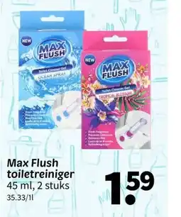Wibra Max Flush toiletreiniger aanbieding