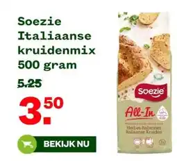 Welkoop Soezie Italiaanse kruidenmix 500 gram aanbieding