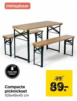 Xenos Compacte picknickset aanbieding