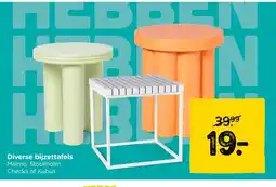 Xenos Diverse bijzettafels aanbieding