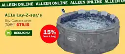 Welkoop Alle Lay-Z-spa's aanbieding