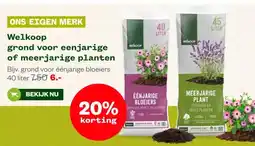 Welkoop Welkoop grond voor eenjarige of meerjarige planten aanbieding