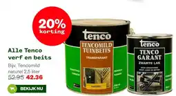 Welkoop Alle Tenco verf en beits aanbieding