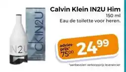 Trekpleister Calvin Klein IN2U Him aanbieding