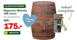 Welkoop Regenton Whisky 190 liter aanbieding