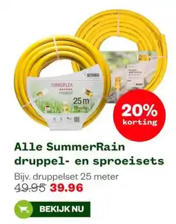 Welkoop Alle Summer Raindruppel- en sproeisets aanbieding