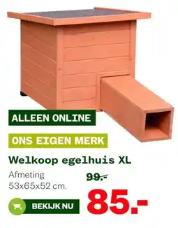 Welkoop Welkoop egelhuis XL aanbieding