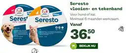 Welkoop Seresto vlooien- en tekenband aanbieding