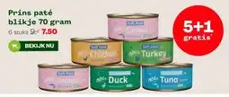 Welkoop Prins paté blikje 70 gram aanbieding