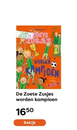 The Read Shop De Zoete Zusjes worden kampioen aanbieding