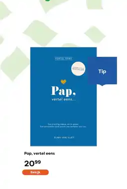 The Read Shop Pap, vertel eens aanbieding