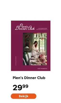 The Read Shop Pien's Dinner Club aanbieding