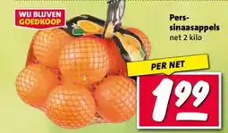 Nettorama Pers- sinaasappels aanbieding
