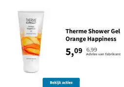 Plein.nl Therme Shower Gel Orange Happiness aanbieding