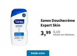 Plein.nl Sanex Douchecrème Expert Skin aanbieding