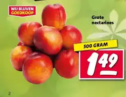 Nettorama Grote nectarines aanbieding