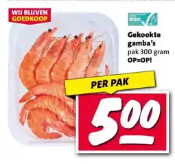 Nettorama Gekookte gamba's aanbieding