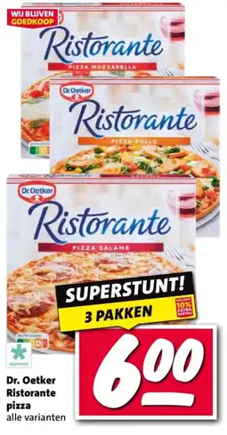 Nettorama Dr. Oetker Ristorante pizza aanbieding