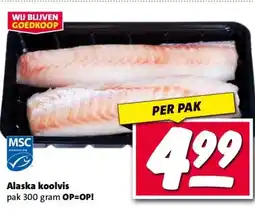 Nettorama Alaska koolvis aanbieding