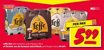 Nettorama Leffe bier aanbieding