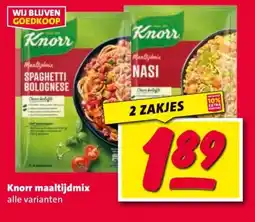 Nettorama Knorr maaltijdmix aanbieding
