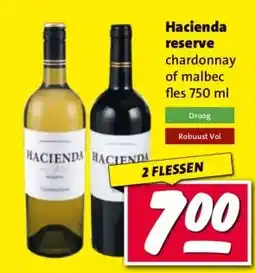 Nettorama Hacienda reserve aanbieding