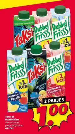 Nettorama Taksi of Dubbelfrisss aanbieding