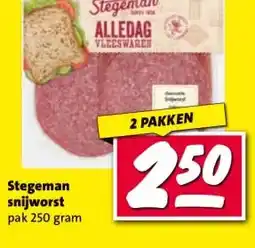 Nettorama Stegeman snijworst aanbieding