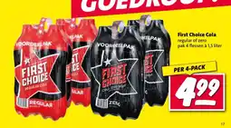 Nettorama First Choice Cola aanbieding